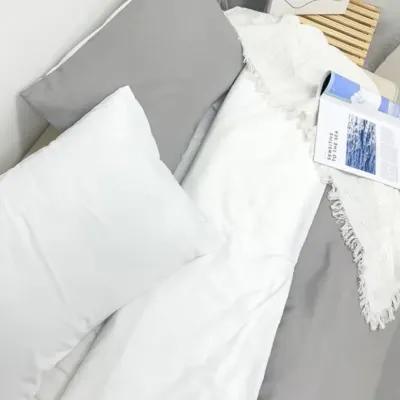 숙박업소 호텔 침구 부드러운 이불 베개 커버 K세트