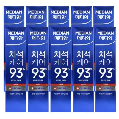 메디안 치석 케어 오리지날 치약 120g 1개입 10개