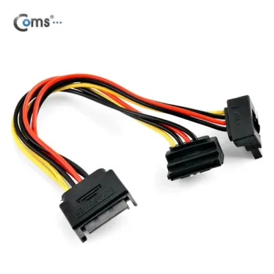 SATA 전원 Y 케이블 SATA 15핀 멀티 2포트 HDD SSD 전원 분배