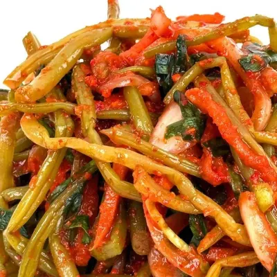 (HACCP 인증) 국내산 전라도 고구마줄기김치 1kg