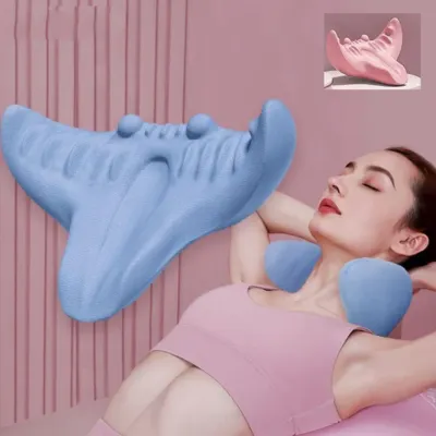 목지압 안마기 경추 승모근 목어깨 휴대용 목안 일자목 압기 관리 마사지 지압기 목마