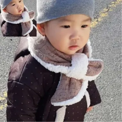 쿠션 스카프빕 아동목도리 머플러 스카프빔 아기목도리 유아목도리 아기머플러 유아머플러
