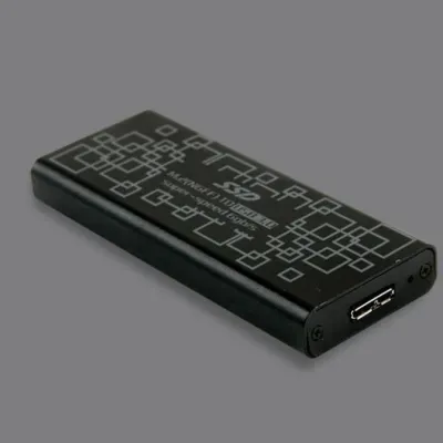 USB 외장 케이스 SSD 블랙 USB 3.0 NGFF (M.2)