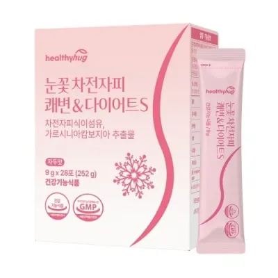 헬씨허그 눈꽃 차전자피 & 다이어트 S 9g x 28포