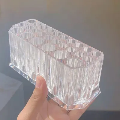 아트 네일브러쉬 투명 정리함 네일소품