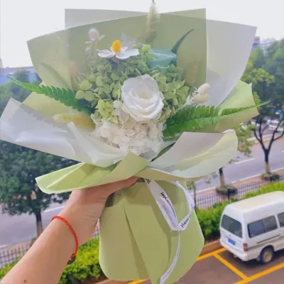 영생화 장미꽃다발 드라이플라워 선물 발렌타인데이 생일선물