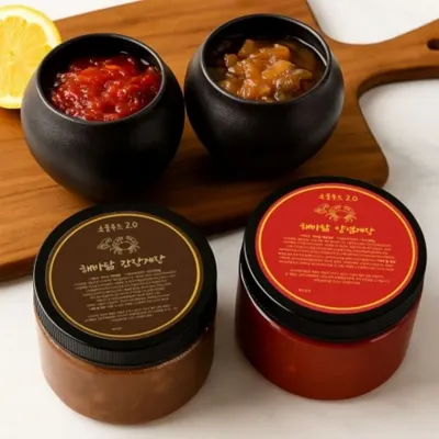 VDG 해바닮 순살양념게장 300g+순살양념게장 300g