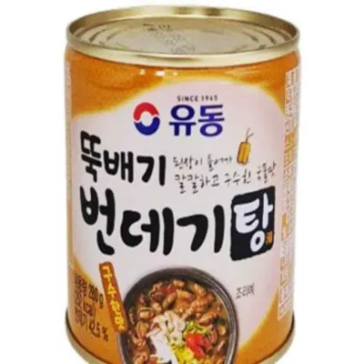번데기탕 구수한맛 280g 포장마차 고단백간식 번데기캔 식용번데기 맥주안주
