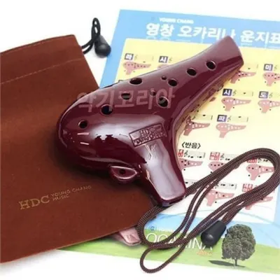 알토 오카리나 알토 오카리나 c키 플라스틱 휴대용 c키 수업용 연습용 초보자 입문용 시간 음악 연주 학습