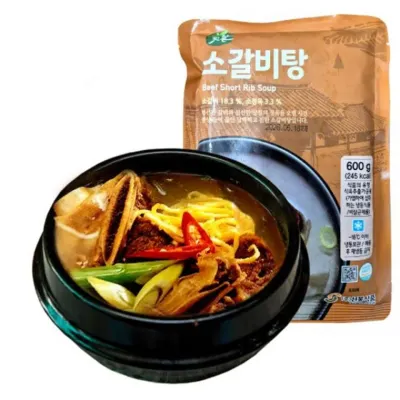 VYF 선봉 소갈비탕 600g x 30봉 즉석탕
