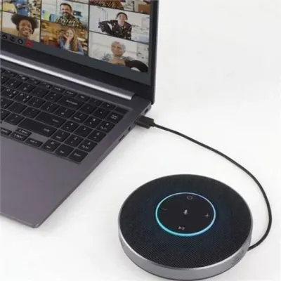 usb 컨퍼런스 스피커 폰 재택 근무 스피커 폰 일체형 휴대용 팀즈 화상 회의 소형 마이크 무지향성 세미나