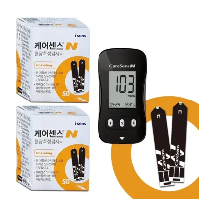 케어센스N 혈당측정기 + 시험지 100매