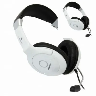 헤드셋 SHS-100v 흰색 박스 20개입 상담원헤드셋 어학용헤드셋 유선헤드셋 게이밍헤드셋