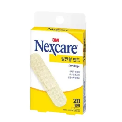 일회용 밴드 상처 반창고 보호 일반형 20매입 고탄력 표준형 키즈밴드
