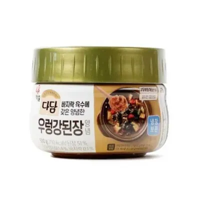 백설 다담 우렁강된장 양념 500g 찌개양념 간편 강된장