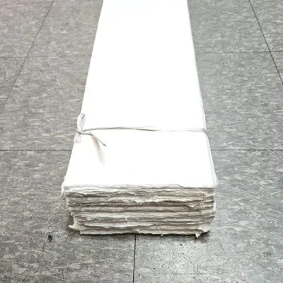 종이 조선 딱종이 창오지 초배지 도톰한 배접지 도배지 김장젓갈 10매 전통한지 전통창호