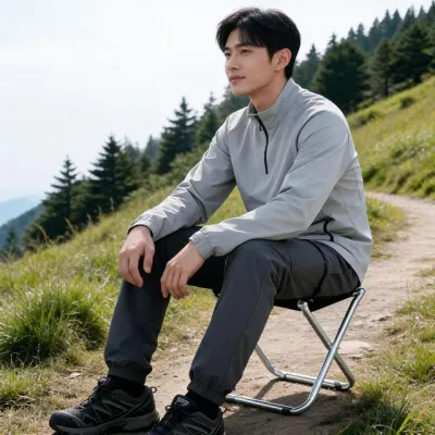 캠핑의자 접이식 경량 체어 낚시 등산 의자 릴렉스 야외 나들이 좌식 휴대용 등받이
