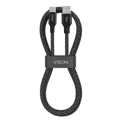 베온 usb데이터케이블 메탈 페브릭 케이블 USB-C핀 2M 3A (KSC-AC20)