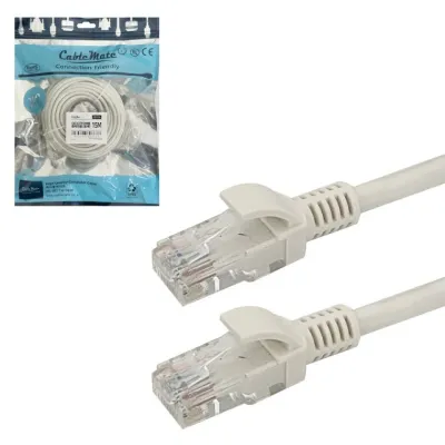 CAT6 UTP 랜케이블 15M 기가 인터넷 랜선 연장선 연결
