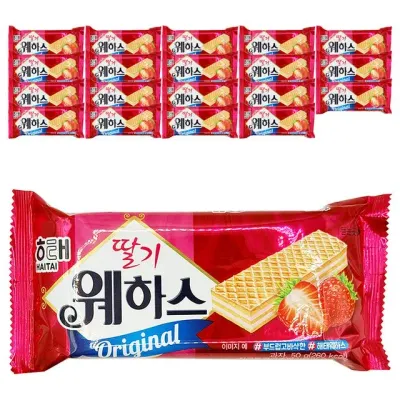 해태제과 딸기 웨하스 50gx20개