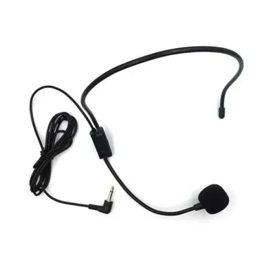 강사용 헤드 마이크 공연용 헤드 마이크 3.5mm 가이드용 헤드셋 방송용 보컬 휴대용 송신기 강의용 무선