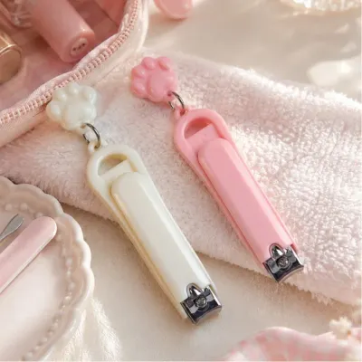 컬러 고양이 발바닥 손톱깎이 손톱손질 발톱정리도구