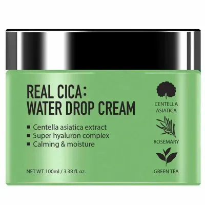 문지를수록 터지는 수분 물방울 진정 보습 크림 100ml