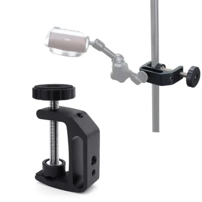 카메라 Q자형 고정 1/4 3/8 나사 클램프 거치대 마운트