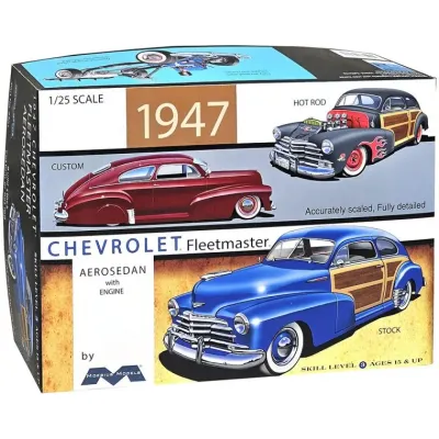 아카데미과학 1947 CHEVROLET AEROSEDAN 자동차 조립 완구 장난감 어린이