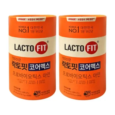 락토핏 생유산균 코어맥스 2g x 60포 2통