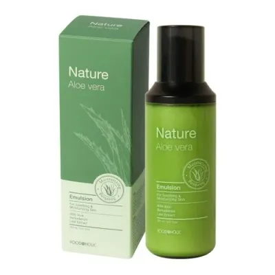 푸드어홀릭 네이처 알로에베라/토너150ml&애멀전150ml /피부영양 미백 주름 화장품