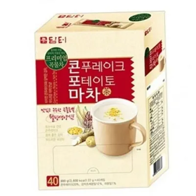 콘 포테이토 마차 콘 포테이토 맛차 든든한 간편 고구마 라떼 분말 건강 한끼 음료 간식 선식 아침