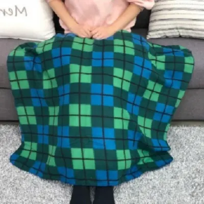 담요 폴라플리스 차박 카페 담요 무릎담요 휴대용 미니담요 사무실