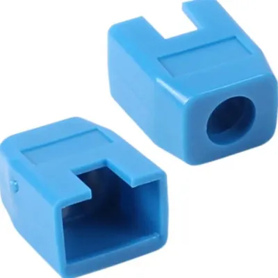 RJ-45 부트 블루 100개 RJ45커버 케이블플러그커버 랜부트 RJ-45커버 플러그단자커버