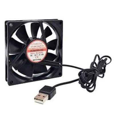 쿨링팬 80mm 20T 볼베어링 DC 5V USB 전자기기 PC 소형장비 냉각팬 쿨러 팬