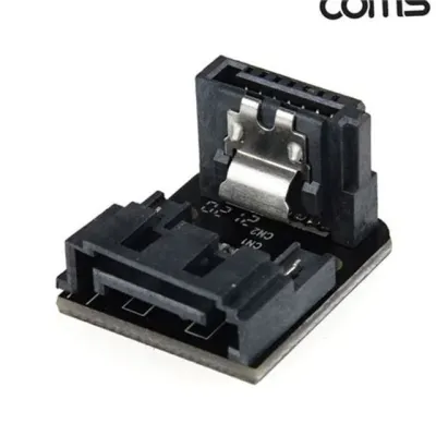 sata 90도 젠더 sata 연장 젠더 암수 ㄱ자 데이터 전송 케이블 하드디스크