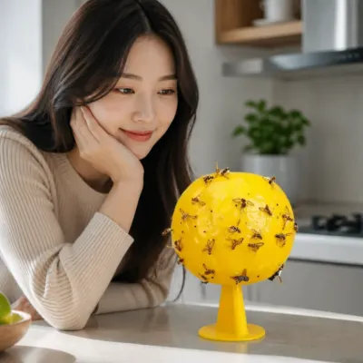 날벌레 끈끈이 트랩 초파리 포획기 유인 접착제