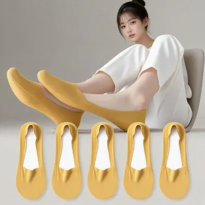 여성 덧신 양말 5켤레 발목 낮은 신발 실내화 덧버선 운동화 구두