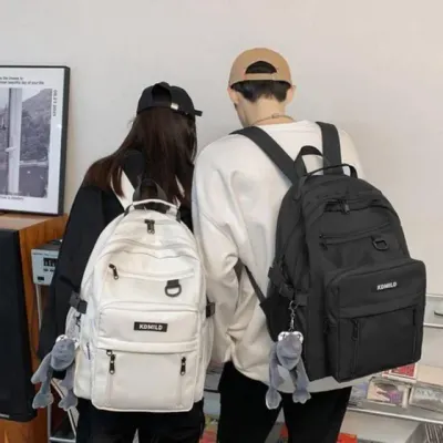 캐리어 결합 매쉬 지퍼 학생 커플 책가방 보부상 백팩