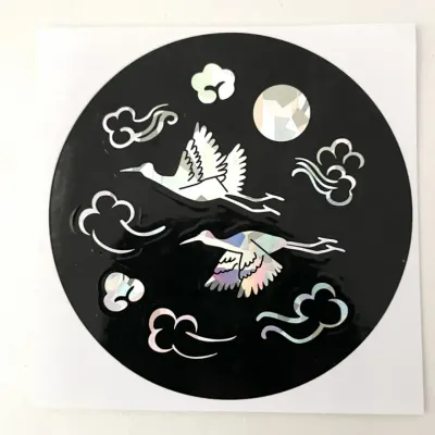전통 문양 자개스티커 만들기 전통 문화 체험 DIY 자개 공예 나전칠기 외국인 친구 선물