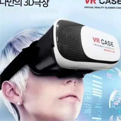가상 현실 안경 3d 가상 현실 스마트폰 헤드기어 휴대용 시청 게임 영화 글래스 헤드셋 몰입감 영상 기기