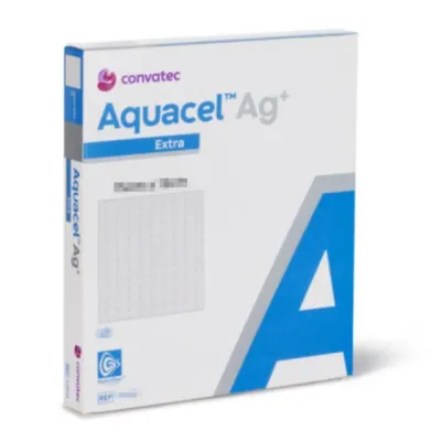 Convatec 아쿠아셀 AG+ EXTRA 413567 10X10cm 5장 1팩