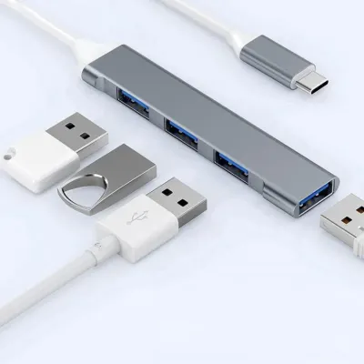 프리야 4포트 USB 허브 멀티 C타입