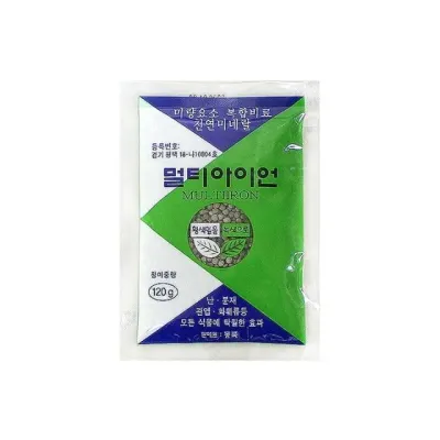 식물영양 복합비료 120g 화초 분재 미네랄 멀티비료