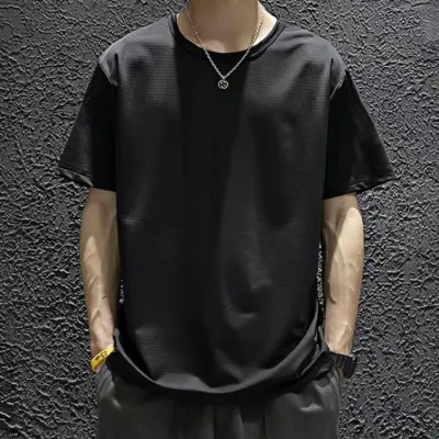 쿨링 반팔티 아이스메쉬 기능성원단 남녀공용 라운드 무지 티셔츠