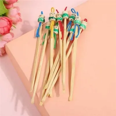 대나무 귀이개 귀이개 나무 청소 귀후비개 안전 귀지