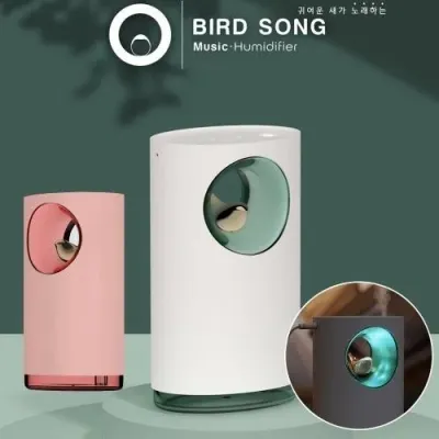 새소리 가습기 USB 힐링가습기 무드등 차량용가습기