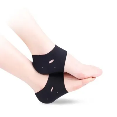 발 뒷꿈치 블랙 발뒤꿈치 보호 패드 삭스 보습 양말