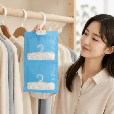 옷장 서랍 신발용 제습제 걸이형 국내산 습기제거제