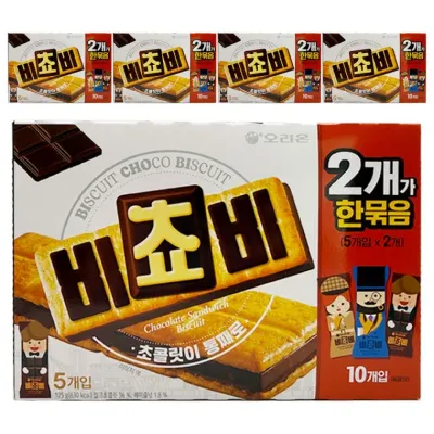 오리온 비쵸비 10입 250g(125gx2) x 5개